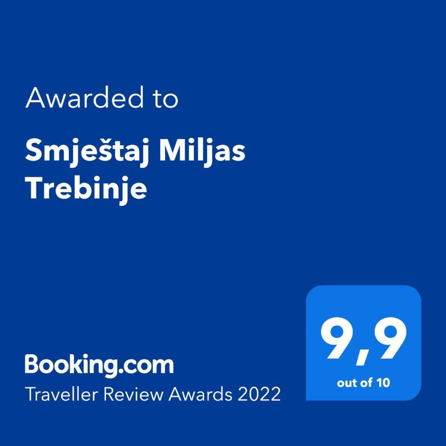 Hotel Smjestaj Miljas Trebinje Esterno foto